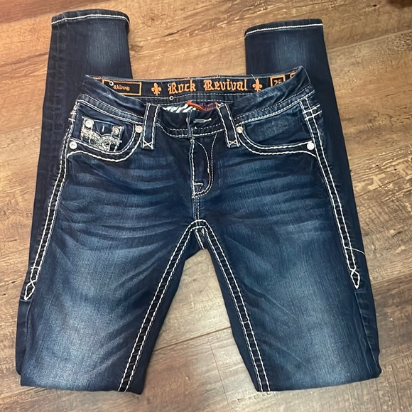 Rock Revival Womens Skinny Jeans 